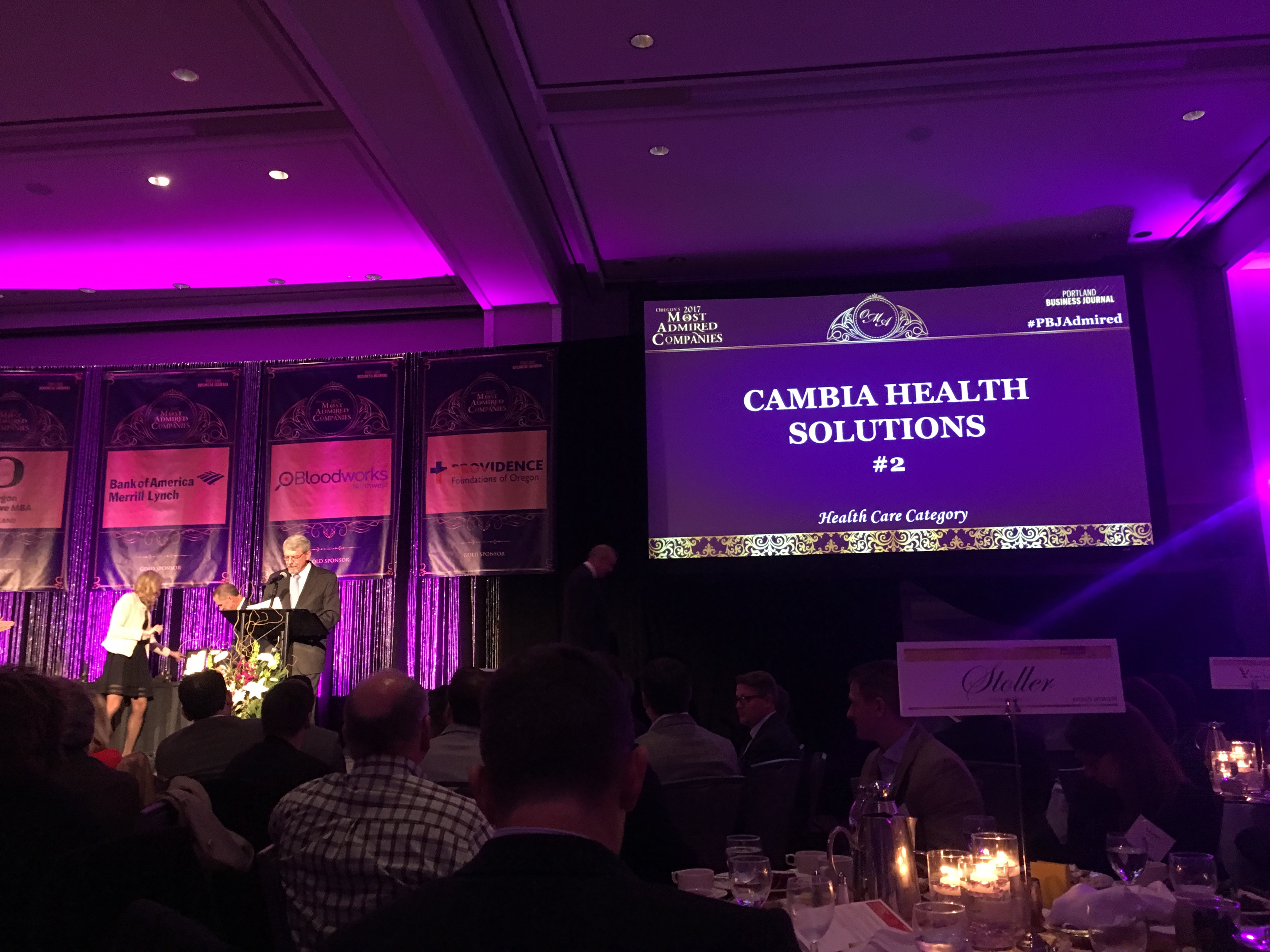 Cambia Recognized as Oregon’s Second Most Admired Health Care Company